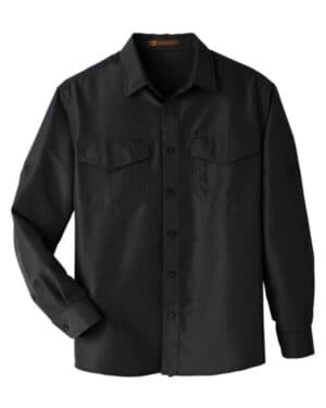 BLACK Harriton M580L men's key west performance staff shirt