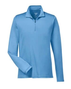 SPORT LIGHT BLUE Team 365 TT31 men's zone performance quarter-zip pullover