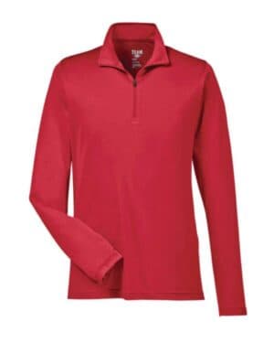 SPORT RED Team 365 TT31 men's zone performance quarter-zip pullover