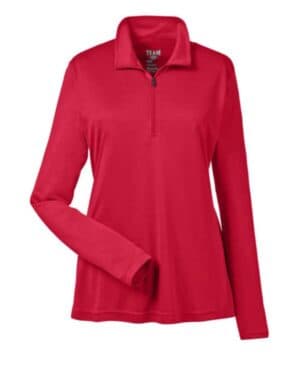 SPORT RED TT31W women's zone performance quarter-zip pullover