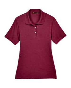Harriton M265W women's easy blend polo