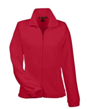 Harriton M990W women's full-zip fleece