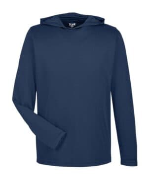 SPORT DARK NAVY Team 365 TT41 men's zone performance hooded t-shirt