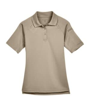 DESERT KHAKI Harriton M211W women's advantage tactical polo