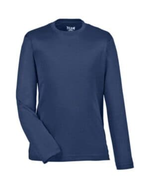 SPORT DARK NAVY Team 365 TT11YL youth zone performance long sleeve t-shirt