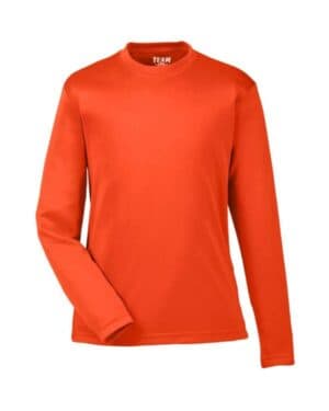 SPORT ORANGE Team 365 TT11YL youth zone performance long sleeve t-shirt