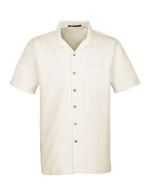 Harriton M570 men's bahama cord camp shirt