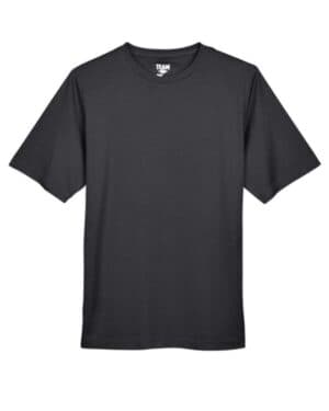 BLACK HEATHER Team 365 TT11H men's sonic heather performance t-shirt