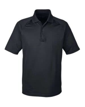 BLACK Harriton M211 men's advantage tactical performance polo