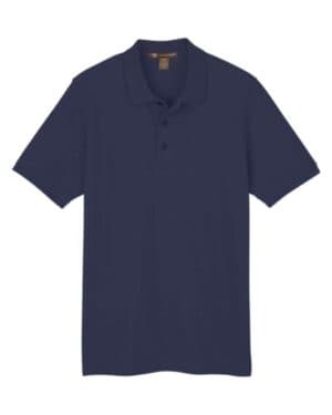 Harriton M205 men's valiant cotton snag protect polo
