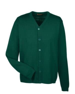 M425 men's pilbloc v-neck button cardigan sweater