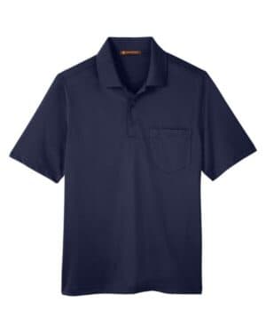 DARK NAVY M348P men's advantage snag protection plus il pocket polo