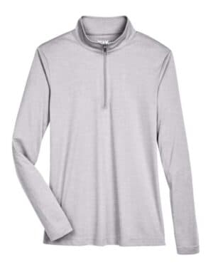 TT31HW women's zone sonic heather performance quarter-zip pullover