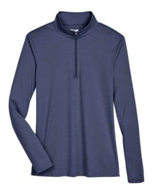 SPORT DARK NAVY HEATHER TT31HW women's zone sonic heather performance quarter-zip pullover