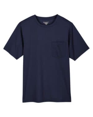 DARK NAVY Harriton M118 unisex charge snag and soil protect t-shirt