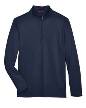 DARK NAVY M748 men's advantage snag protection plus quarter-zip pullover