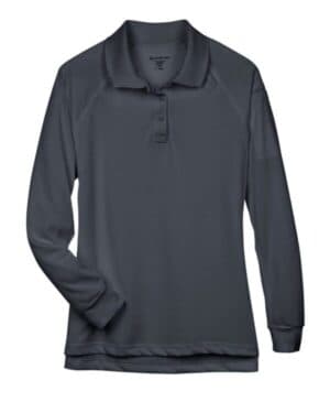 DARK CHARCOAL M211LW women's advantage long sleeve tactical polo