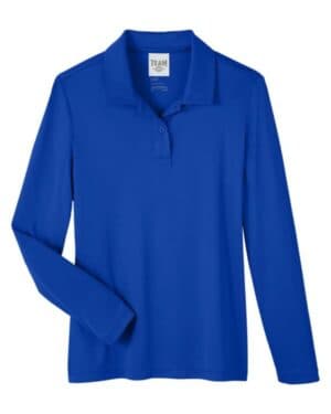 Team 365 TT51LW women's zone performance long sleeve polo