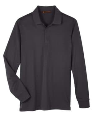 DARK CHARCOAL M348L men's advantage snag protection plus il long sleeve polo