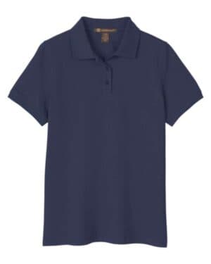Harriton M205W women's valiant cotton snag protect polo