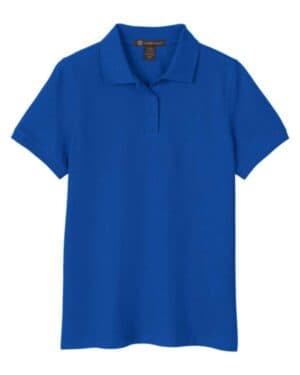 TRUE ROYAL Harriton M205W women's valiant cotton snag protect polo