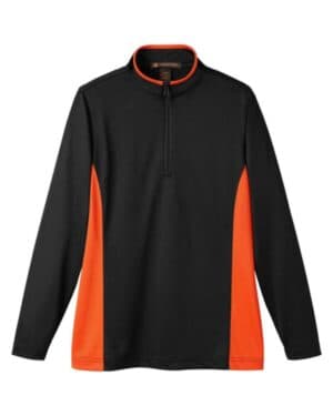 M786W women's flash snag protection plus il colorblock quarter-zip pullover