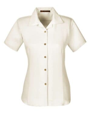 CREAM Harriton M570W women's bahama cord campshirt