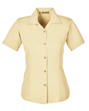 Harriton M570W women's bahama cord campshirt