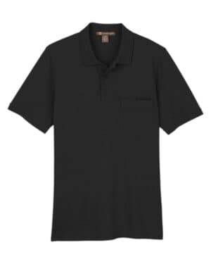 BLACK M205P men's valiant cotton snag protect pocket polo