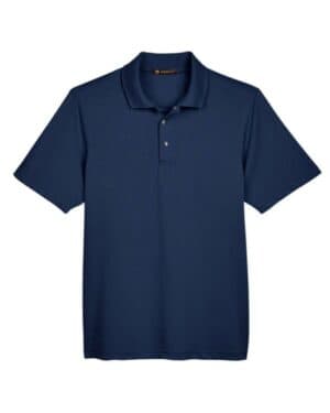 DARK NAVY M345 men's advantage snag protection plus il snap placket polo