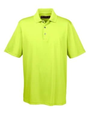 SAFETY YELLOW M345 men's advantage snag protection plus il snap placket polo