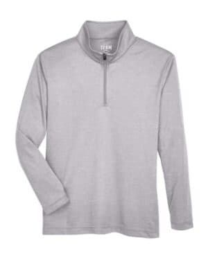 TT31HY youth zone sonic heather performance quarter-zip pullolver