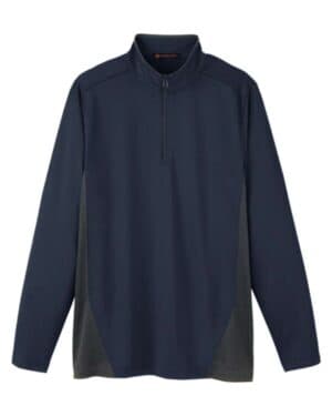 M786 men's flash snag protection plus il colorblock quarter-zip pullover