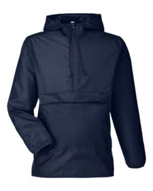 SPORT DARK NAVY Team 365 TT77 unisex zone protect packable anorak jacket
