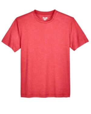 SPORT RED HEATHER Team 365 TT11HY youth sonic heather performance t-shirt