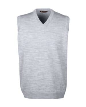 Harriton M415 men's pilbloc v-neck sweater vest
