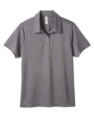 TT51HW women's zone sonic heather performance polo