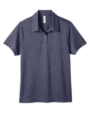SPORT DARK NAVY HEATHER TT51HW women's zone sonic heather performance polo