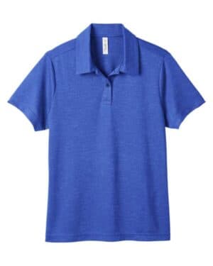 TT51HW women's zone sonic heather performance polo