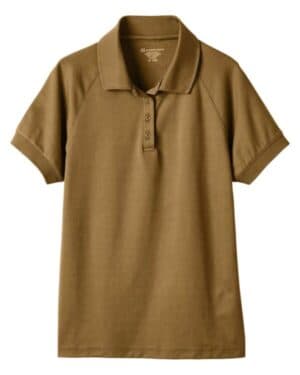 Harriton M208W women's charge snag and soil protect polo