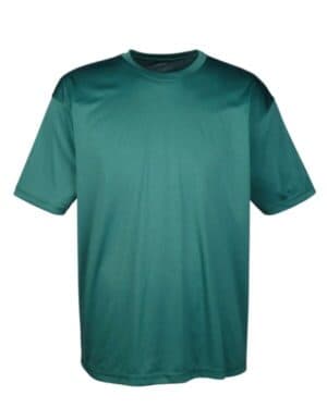 FOREST GREEN 8420 men's cool & dry sport performance interlock t-shirt