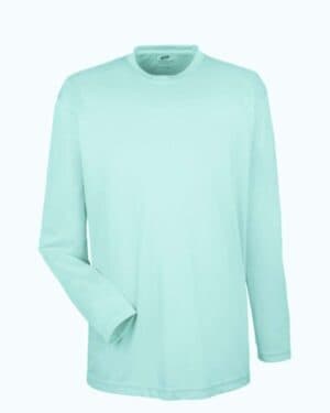 8422 men's cool & dry sport long sleeve performance interlock t-shirt