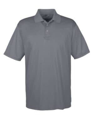 CHARCOAL 8425 men's cool & dry sport performance interlock polo