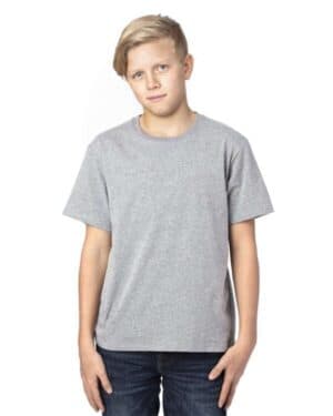 HEATHER GREY Threadfast apparel 600A youth ultimate cvc t-shirt