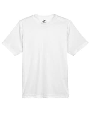 WHITE 8420Y youth cool & dry sport performance interlock t-shirt