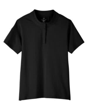 BLACK UC105W women's lakeshore stretch cotton performance polo