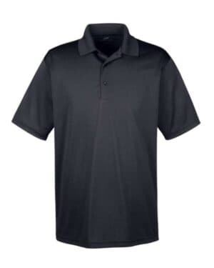 BLACK 8610 men's cool & dry 8-star elite performance interlock polo