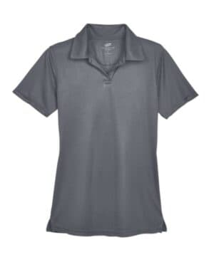CHARCOAL 8425L women's cool & dry sport performance interlock polo