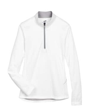 8230L women's cool & dry sport quarter-zip pullover