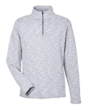 North end NE415 men's eclipse jacquard quarter-zip pullover